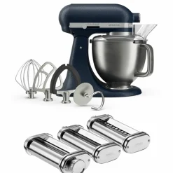 Artisan Plus kjøkkenmaskin 4,7 liter med pastasett, iron ore