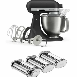 Artisan Plus kjøkkenmaskin 4,7 liter med pastasett, iron ore