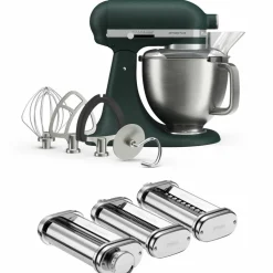Artisan Plus kjøkkenmaskin 4,7 liter med pastasett, medallion silver