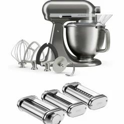 Artisan Plus kjøkkenmaskin 4,7 liter med pastasett, oat