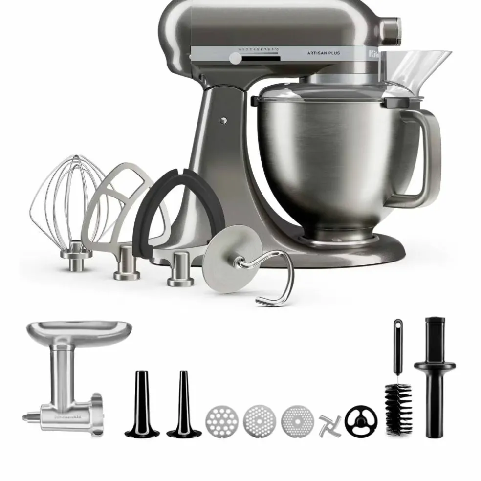 Artisan Plus 4,7 l med kjøttkvern – Medallion Silver