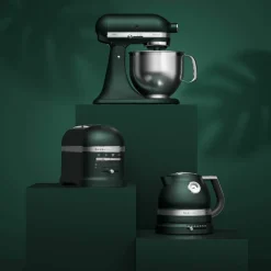 Artisan 2-skiver Brødrister Rød Metallic