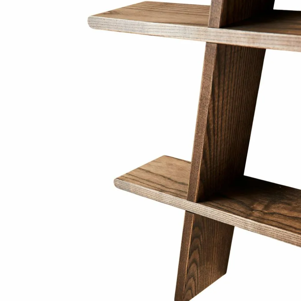 A-Shelf large, dark wood