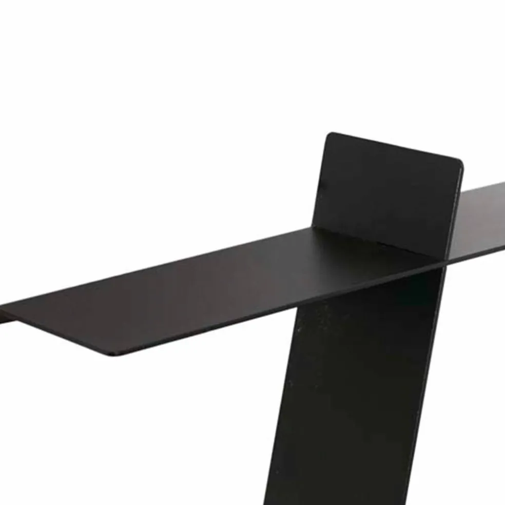 A-Shelf svart stål, large