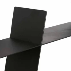 A-Shelf svart stål, large