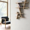 A-shelf 52 x 9 x 46 cm Medium Oak