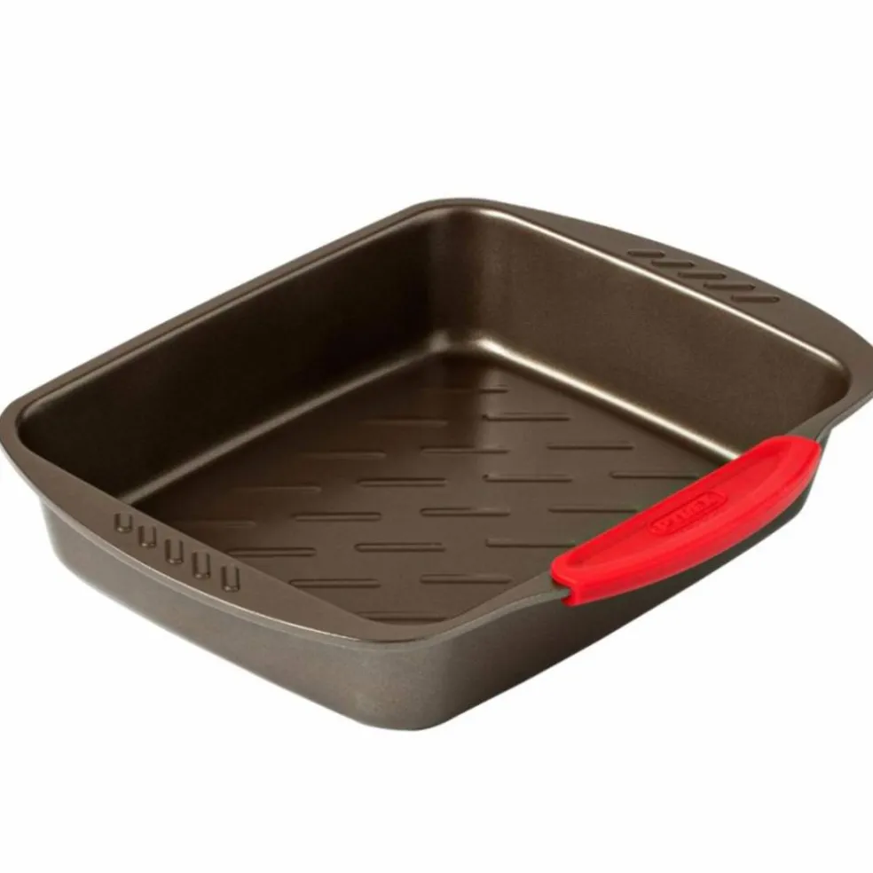 Asimetria ildfast form 25 × 20 cm, karbonstål