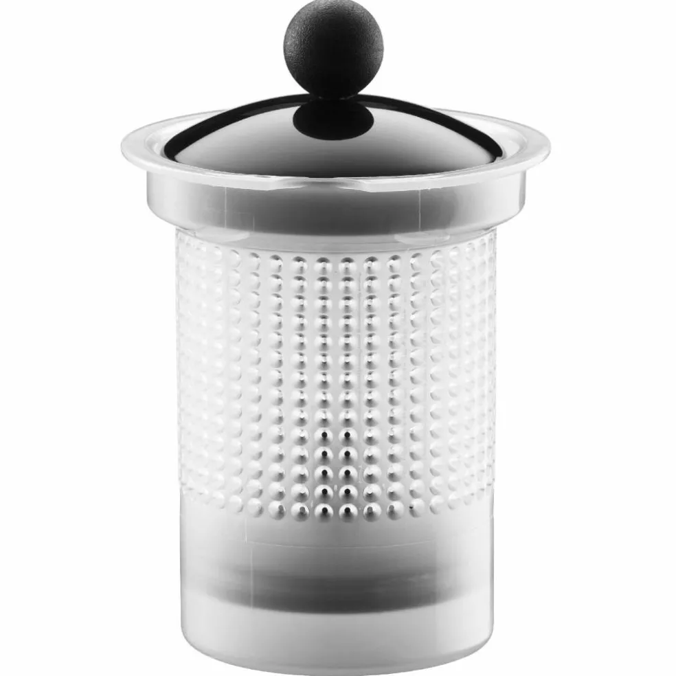 ASSAM tekanne med glasshåndtak, 1,5 l, sort