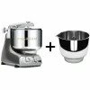 Assistent AKM 6230 Kjøkkenmaskin + Original vispebolle, light creme