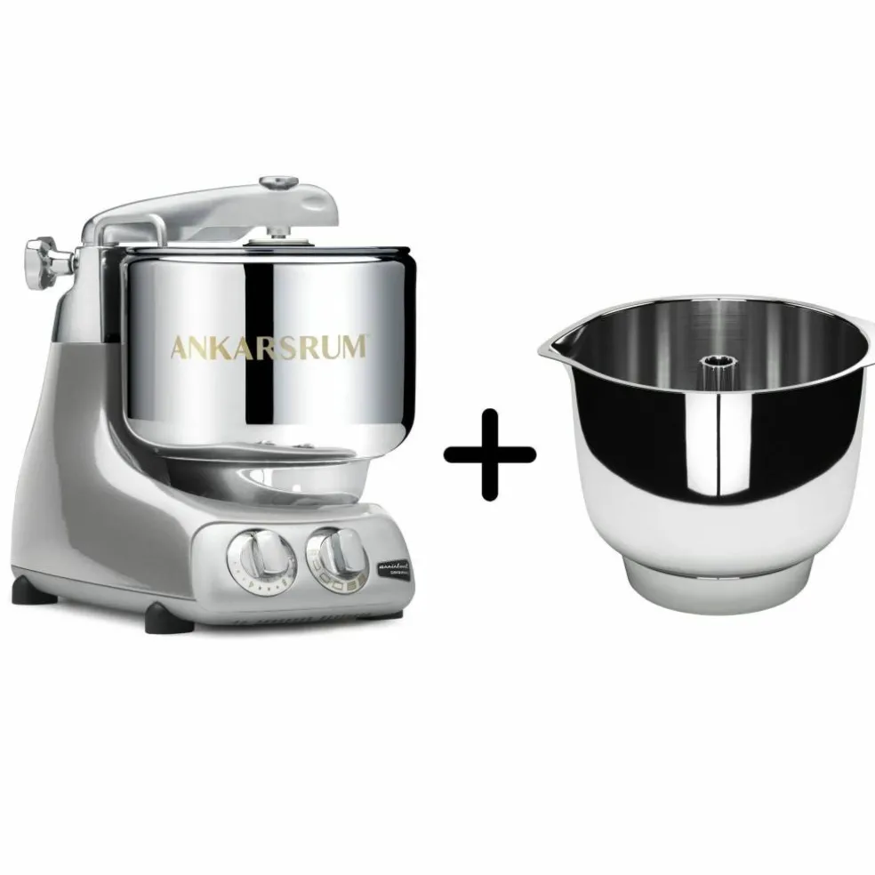Assistent AKM 6230 Kjøkkenmaskin + Original vispebolle, red
