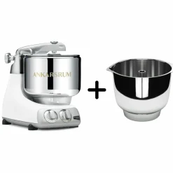 Assistent AKM 6230 Kjøkkenmaskin + Original vispebolle, glossy white