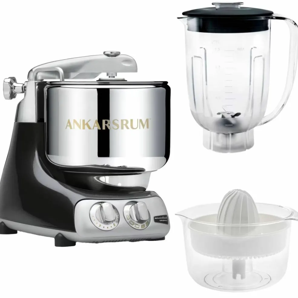 Assistent AKM6230 + mikserkanne og sitruspresse, glossy white