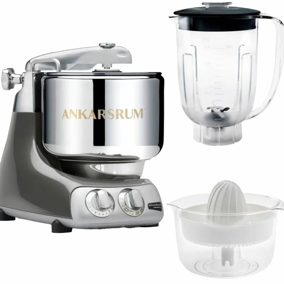 Assistent AKM6230 + mikserkanne og sitruspresse, cloudy pink
