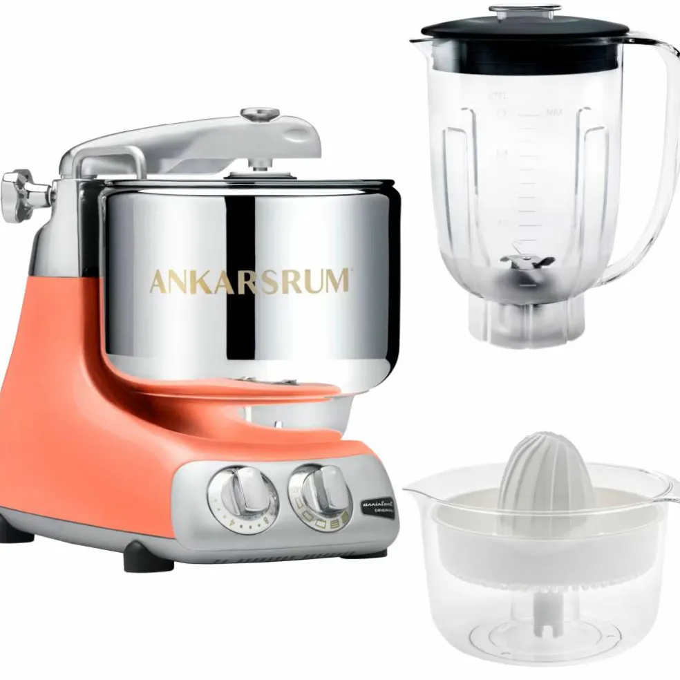 Assistent AKM6230 + mikserkanne og sitruspresse, cloudy pink