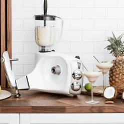 Assistent AKM6230 + mikserkanne og sitruspresse, rustic maroon