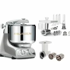 Assistent Kjøkkenmaskin, large tilbehørspakke, glossy white