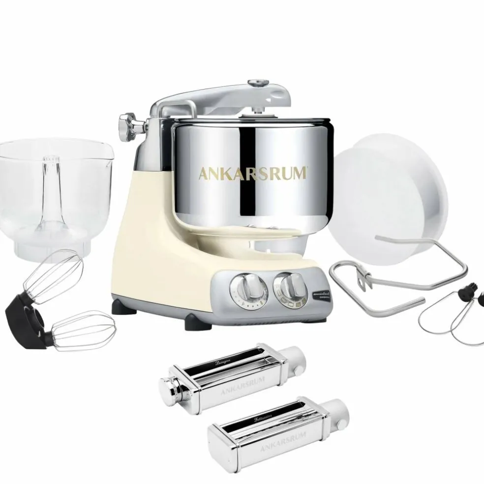 Assistent Original AKM 6230 kjøkkenmaskin og pastasett, rustic maroon