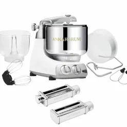 Assistent Original AKM 6230 kjøkkenmaskin og pastasett, black chrome