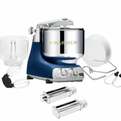 Assistent Original AKM 6230 kjøkkenmaskin og pastasett, black chrome