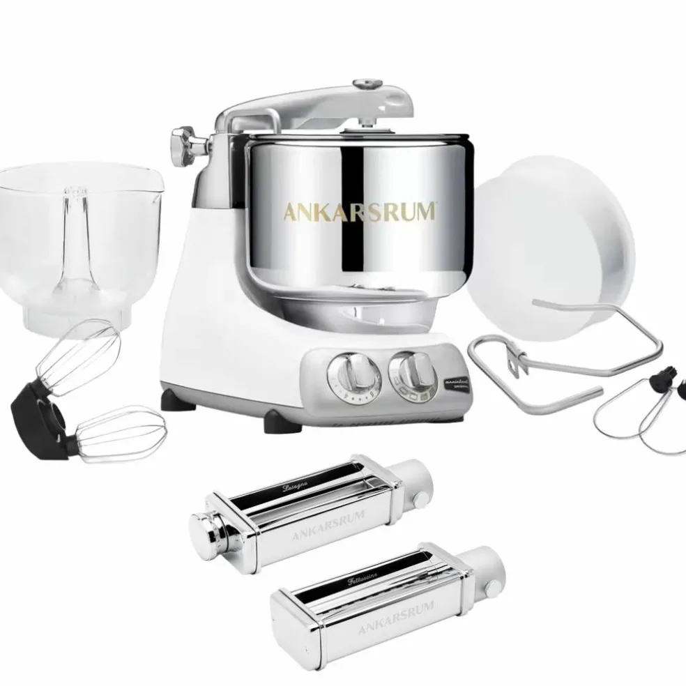 Assistent Original AKM 6230 kjøkkenmaskin og pastasett, glossy white