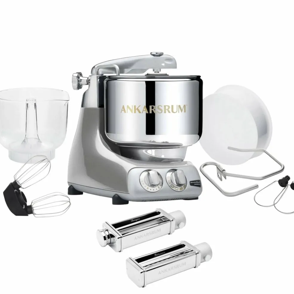 Assistent Original AKM 6230 kjøkkenmaskin og pastasett, mineral white