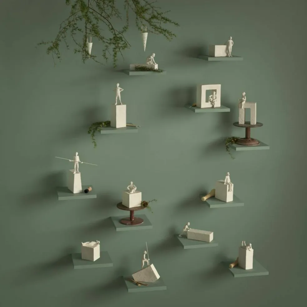 Astro løven 30 cm, hvit