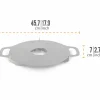 Atago grillplate med bærestativ