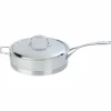 Atlantis Traktør/Sautepanne med Lokk 24 cm 2,8 l