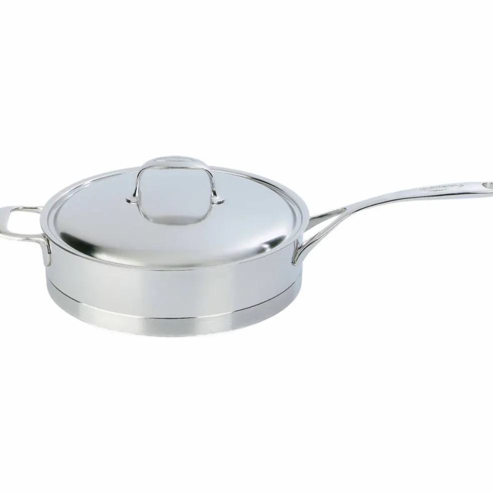 Atlantis Traktør/Sautepanne med Lokk 24 cm 2,8 l