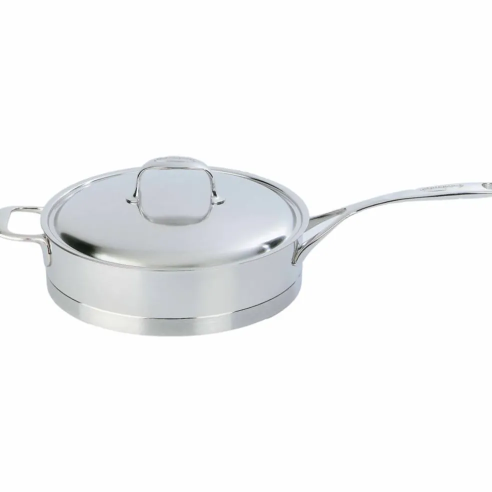 Atlantis Traktør/Sautepanne med Lokk 24 cm 2,8 l