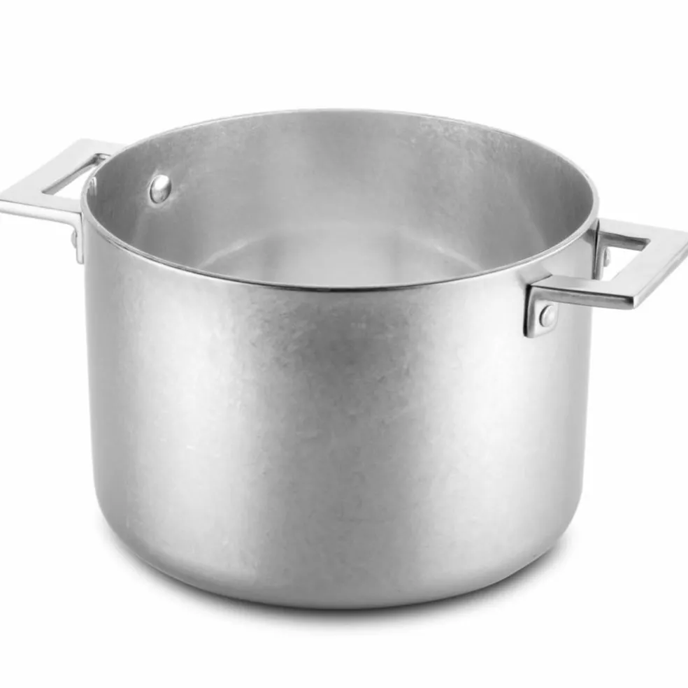 Attiva dyp gryte med lokk 5 liter, rustfritt stål