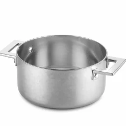 Attiva gryte med lokk 12 cm, rustfritt stål