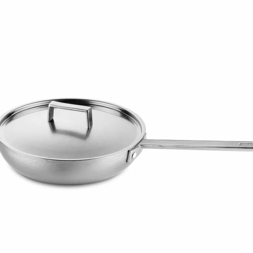 Attiva stekepanne med lokk 26 cm, rustfritt stål