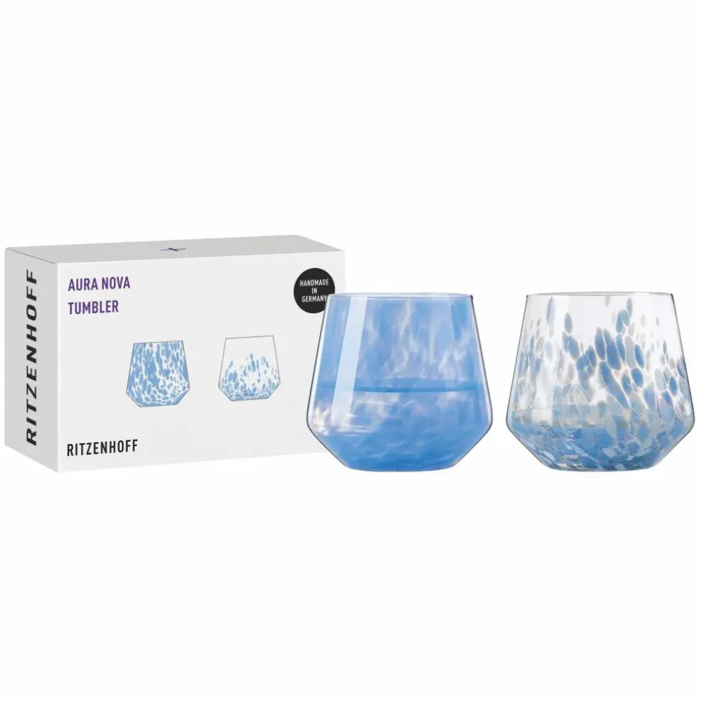 Aura Nova tumblerglass, 2 stk.