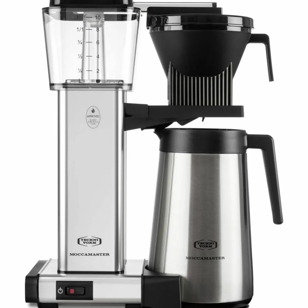 Automatic Thermo kaffetrakter, 1,25 liter, polished silver