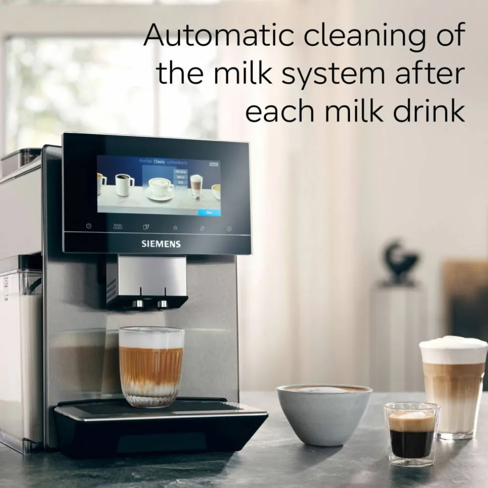 Automatisk kaffemaskin EQ900, rustfritt stål