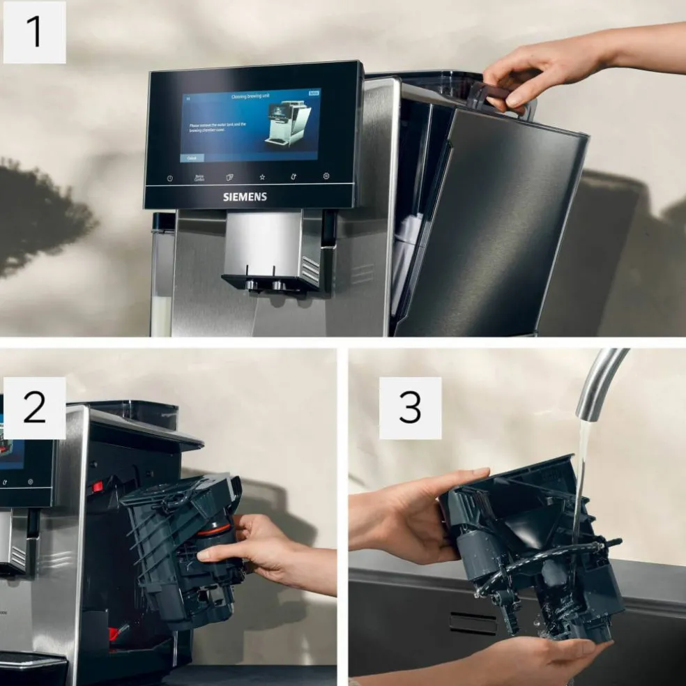 Automatisk kaffemaskin EQ900, rustfritt stål