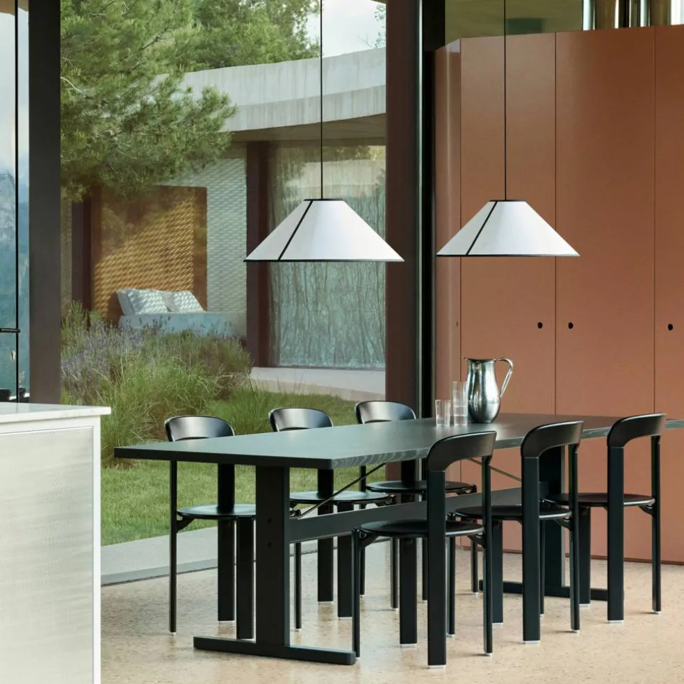 Ava Cone Pendant pendel 50 cm, hvit
