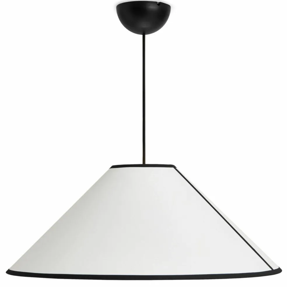 Ava Cone Pendant pendel 50 cm, hvit