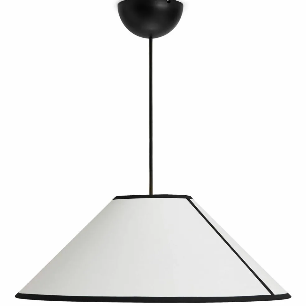 Ava Cone Pendant pendel 50 cm, hvit