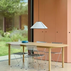 Ava Cone Pendant pendellampe 60 cm, hvit