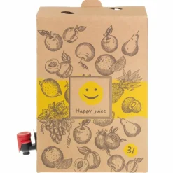 Bag In Box-pose med kran 3 liter 4-pakning