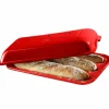 Baguetteform, rød