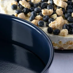 Bakeform med avtakbar bunn 26 cm, mørkeblå