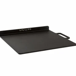 Bake- og Pizzastål med oppbrett, 37x32 cm