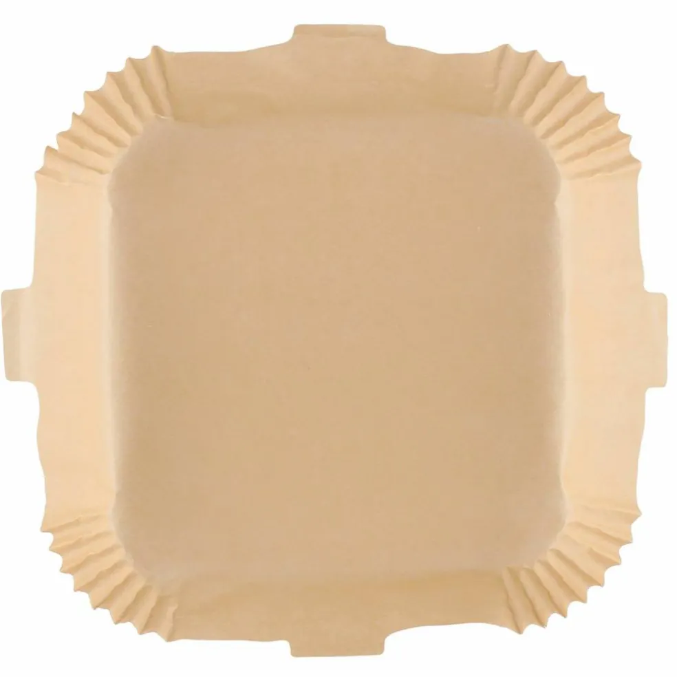 Bakepapir til airfryer 25x20 cm, 50 stk