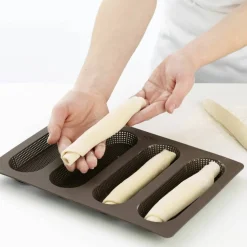 Bakform Mini Baguette med Hull