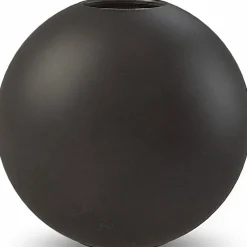 Ball vase, 10 cm, black