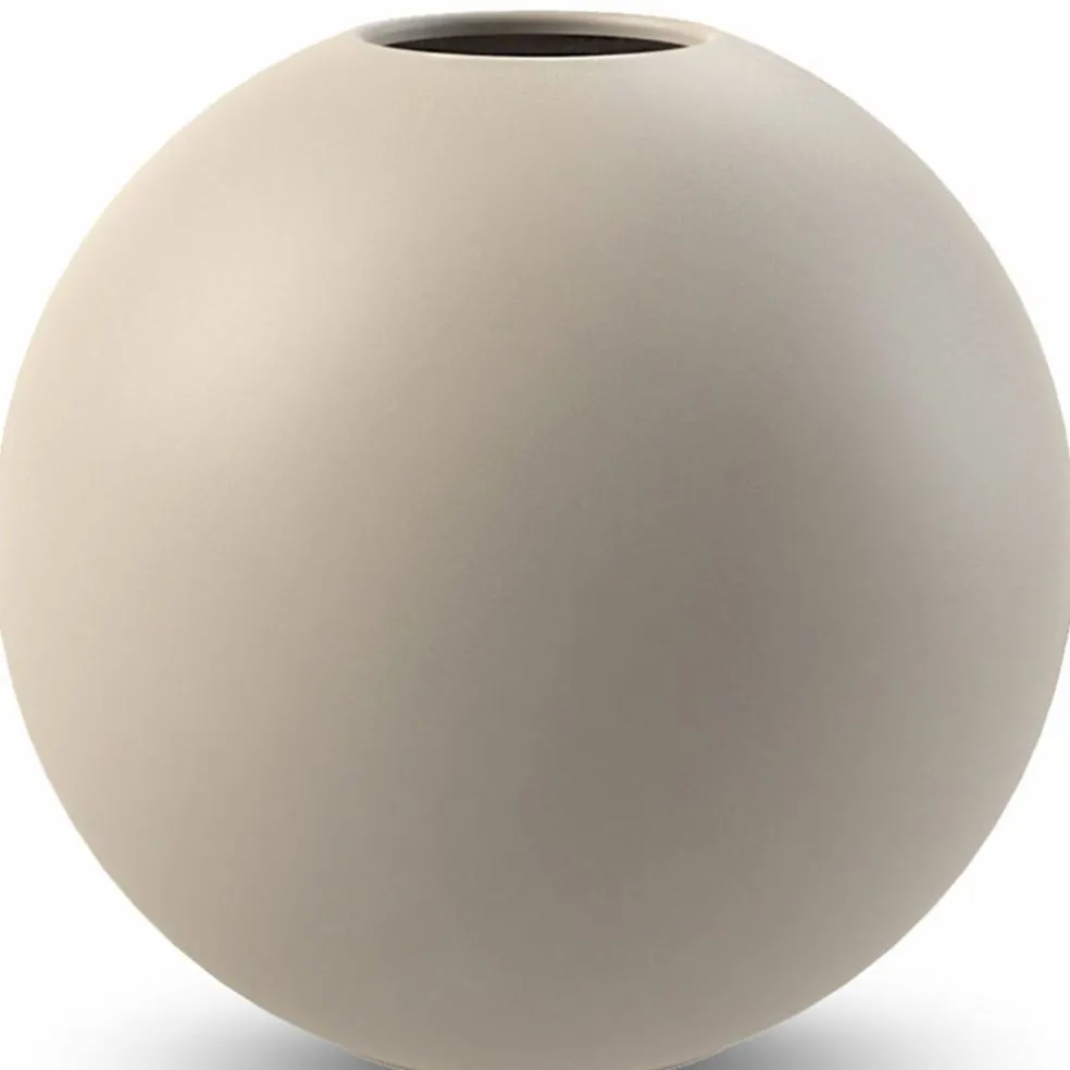 Ball vase, 20 cm, sand