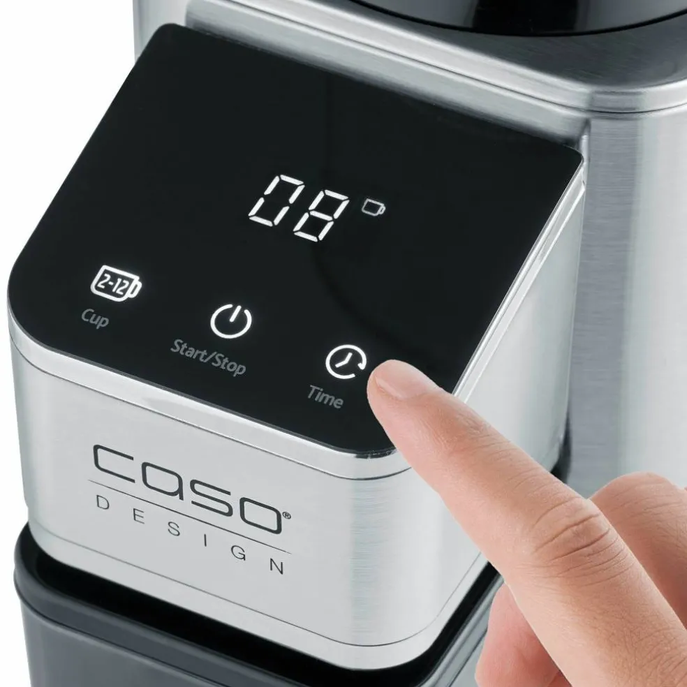 BaristaChef Inox kaffekvern, silver
